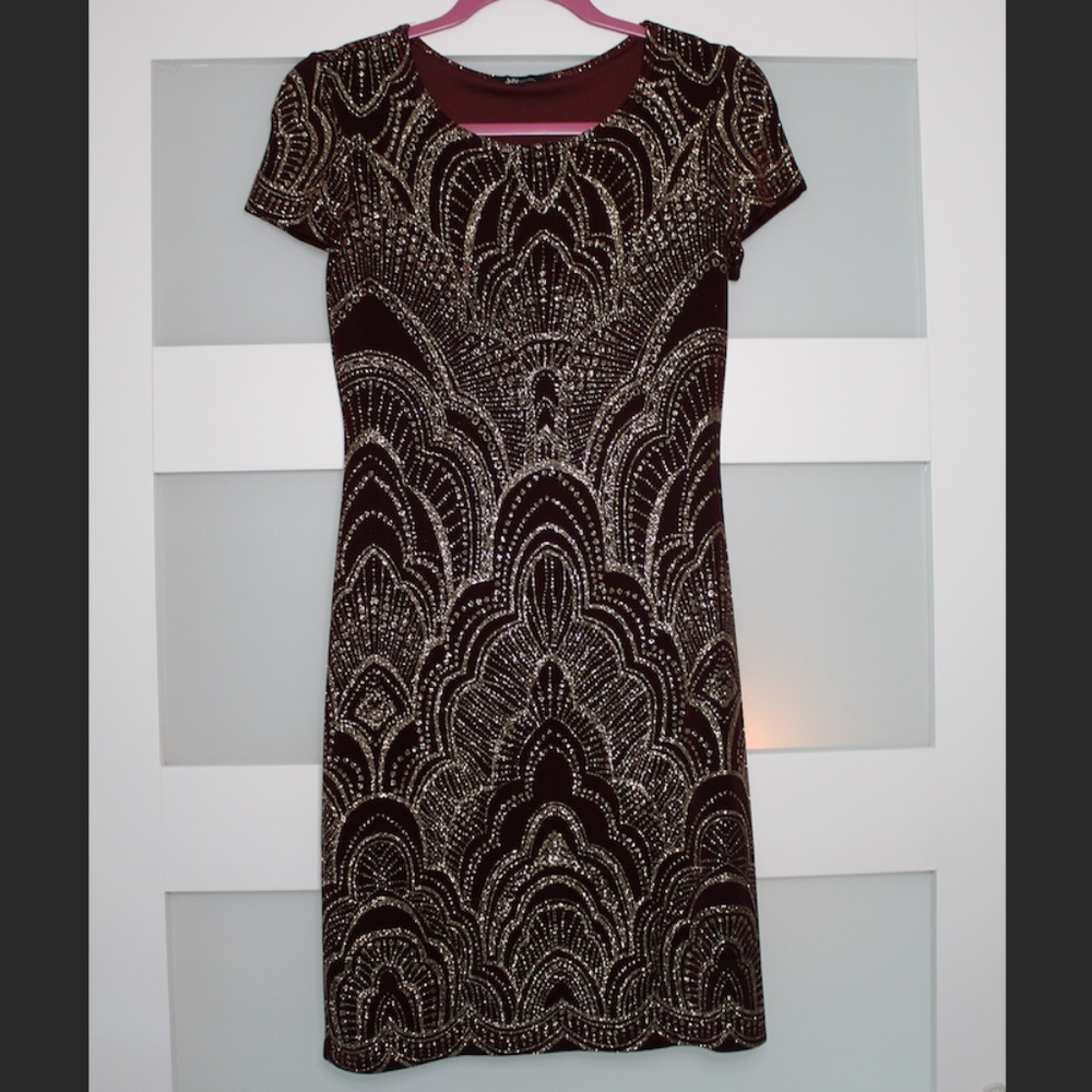 Jump Apparel Deco Glitter Dress